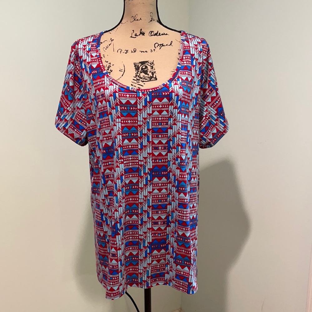 LuLaRoe blouse size 3XL